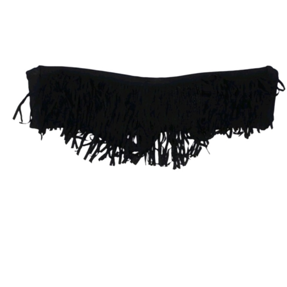 Revolve Bettinis Strapless Fringe Bikini Top ASO Rihanna - Picture 3 of 8